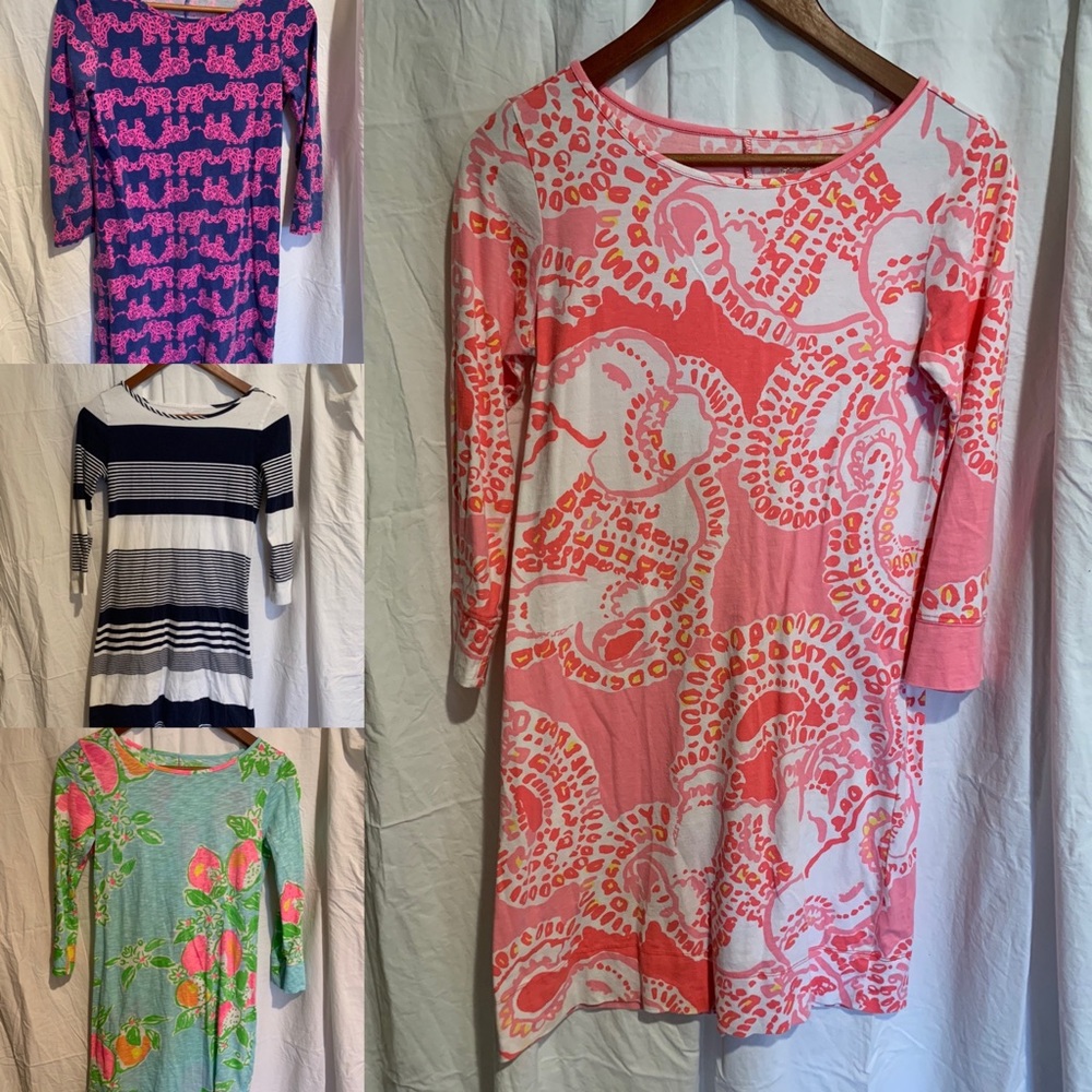 4 Lilly Pulitzer Marlowe Dresses XS